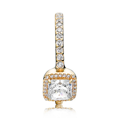 Pandora 14K Timeless Elegance with Clear CZ Ring