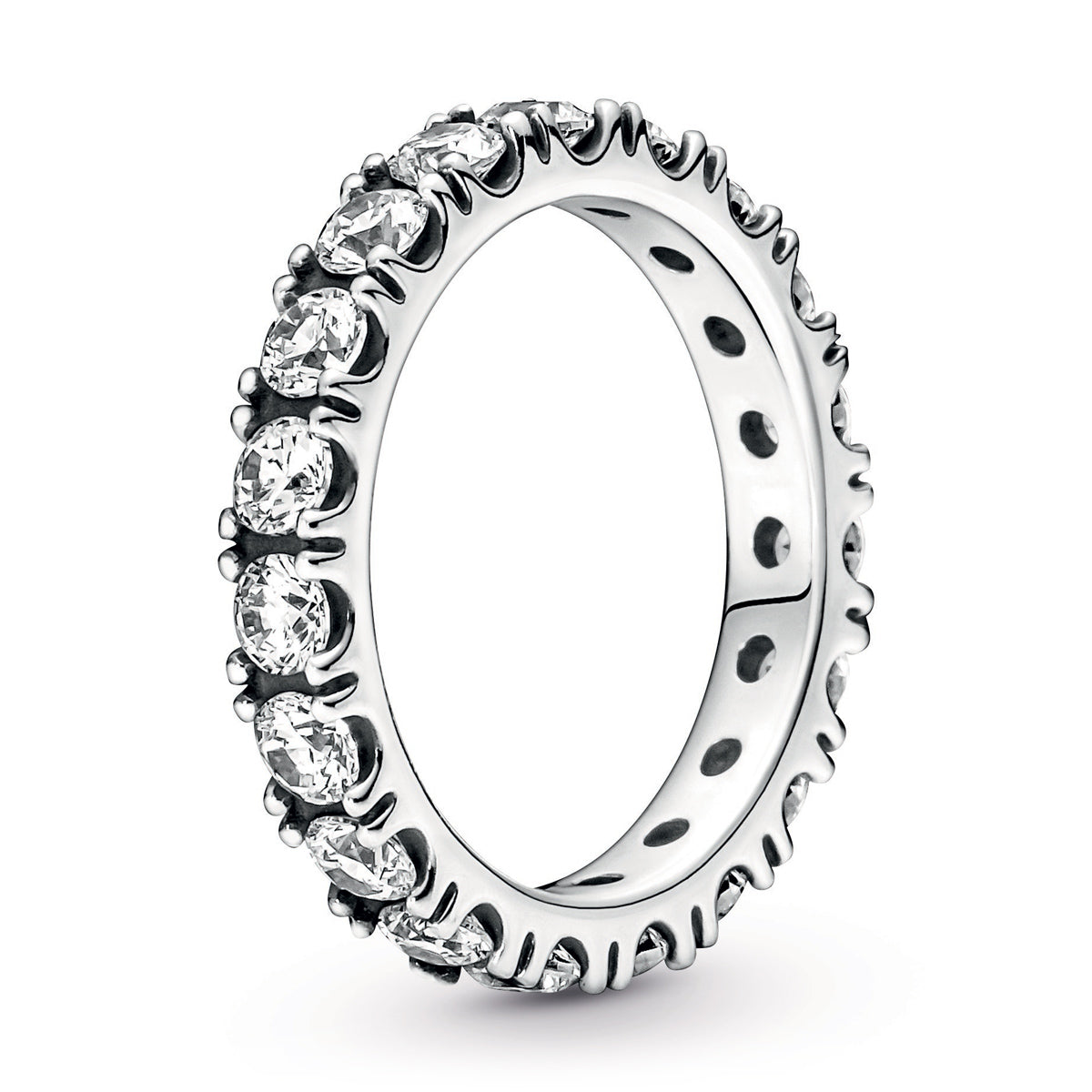 Pandora Sparkling Row Eternity Clear Ring