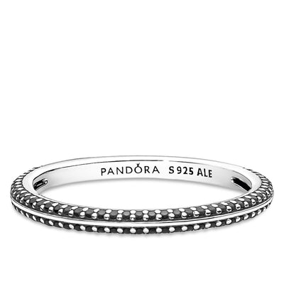Pandora ME Black Pavé Ring