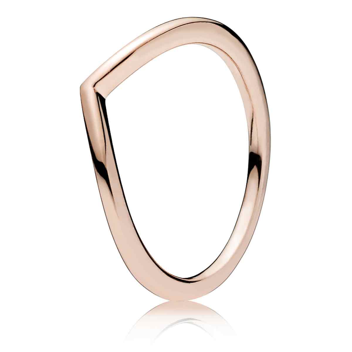 Stackable Ring Zig Zag Pandora Ring NEW Authentic PANDORA Rose