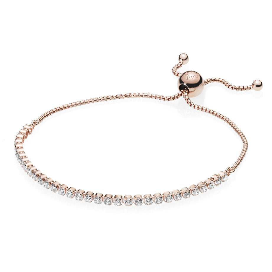Pandora Sparkling Slider Tennis Bracelet – Pancharmbracelets