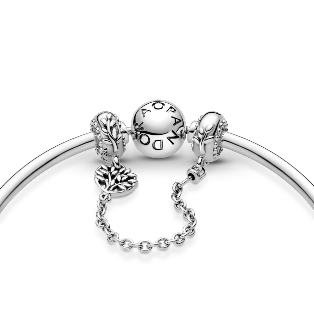Heart Family Tree Pandora Family Forever Safety Chain Pandora