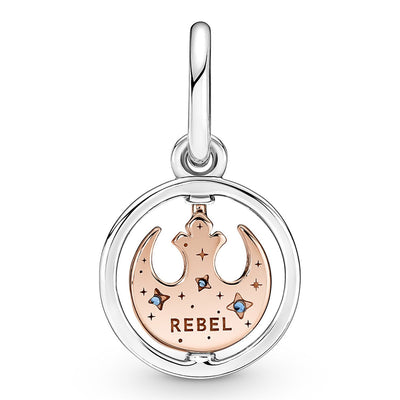 Pandora Star Wars™ Rebel Alliance™ Symbol Spinning Pendant