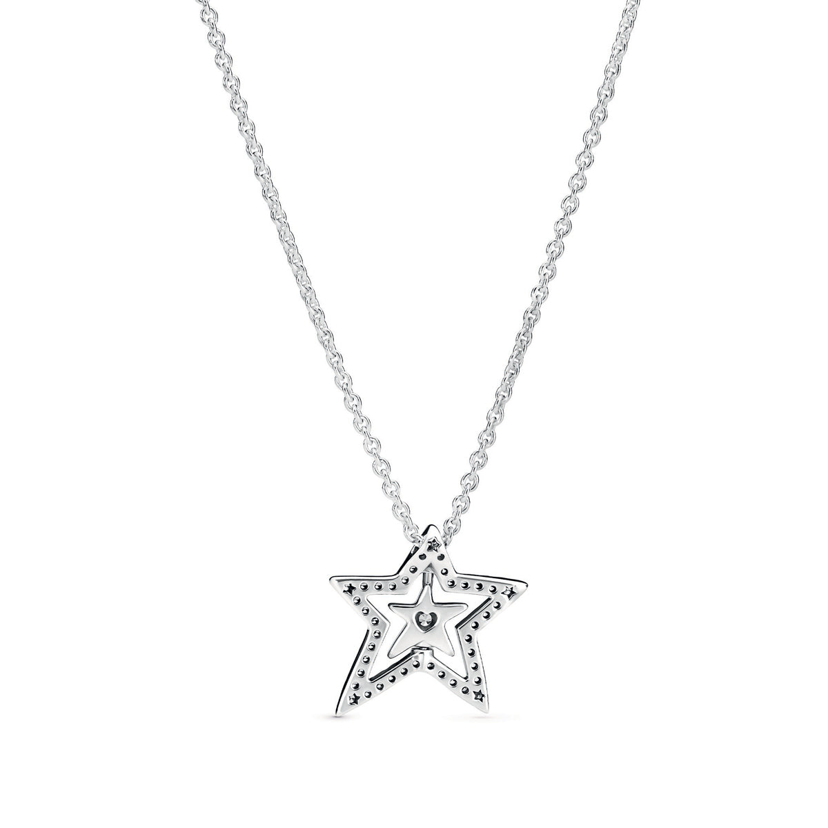 Pandora Asymmetric Star Collier Necklace