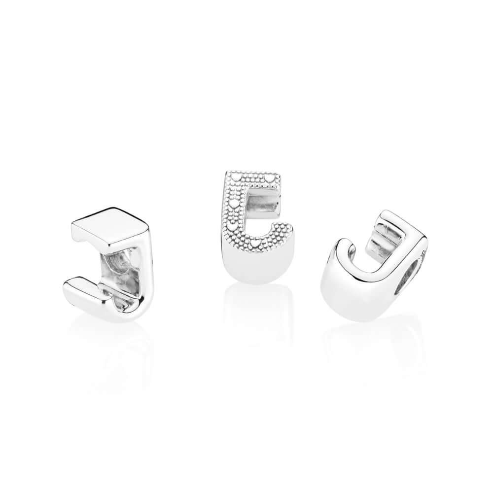 Pandora outlet charm Letter 'J'