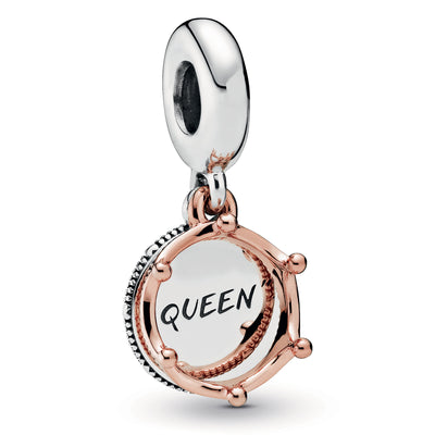 Pandora Queen & Regal Crown Dangle Charm