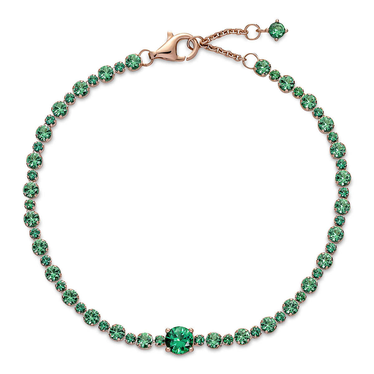 Pandora Sparkling Green Tennis Bracelet