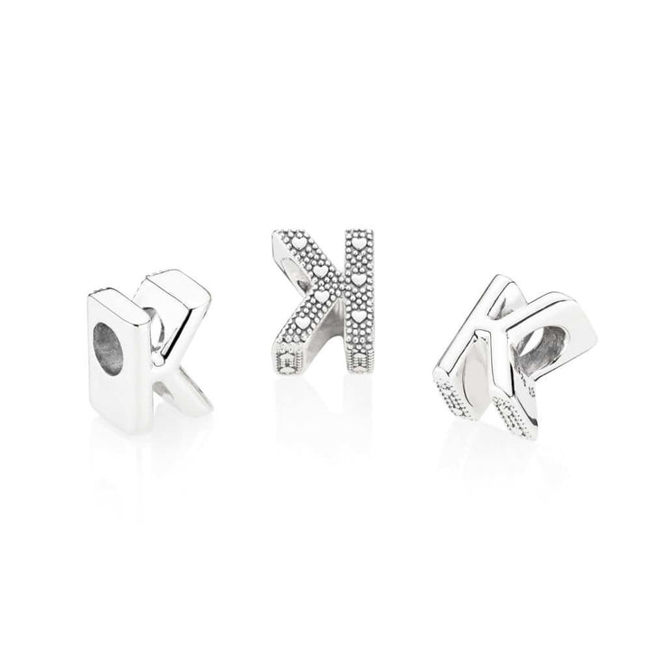 アクセサリー Pandora k14 Charm Pandora Letter K Charm – Pancharmbracelets
