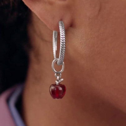 Pandora Charm Hoop Earrings – Pancharmbracelets