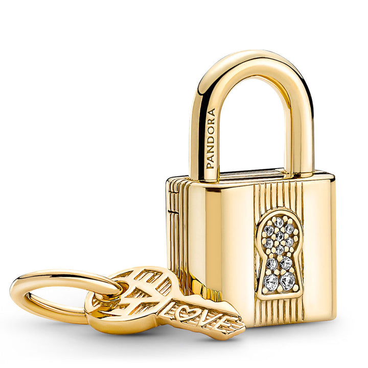 Pandora Padlock & Key Dangle Charm – Pancharmbracelets Pandora Padlock & Key Dangle Charm – Pancharmbracelets