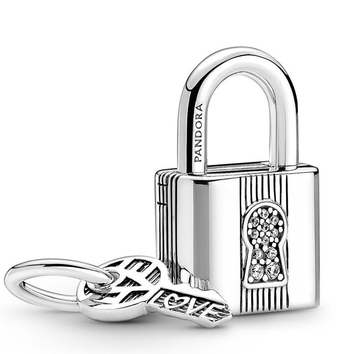 Pandora Padlock & Key Dangle Charm – Pancharmbracelets
