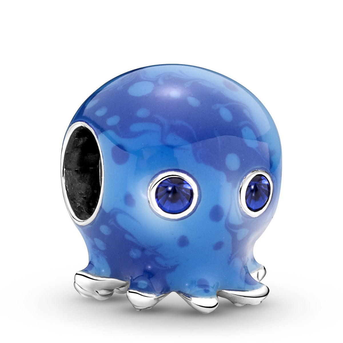 Pandora Ocean Bubbles & Waves Octopus Charm