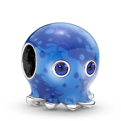 Pandora Ocean Bubbles & Waves Octopus Charm