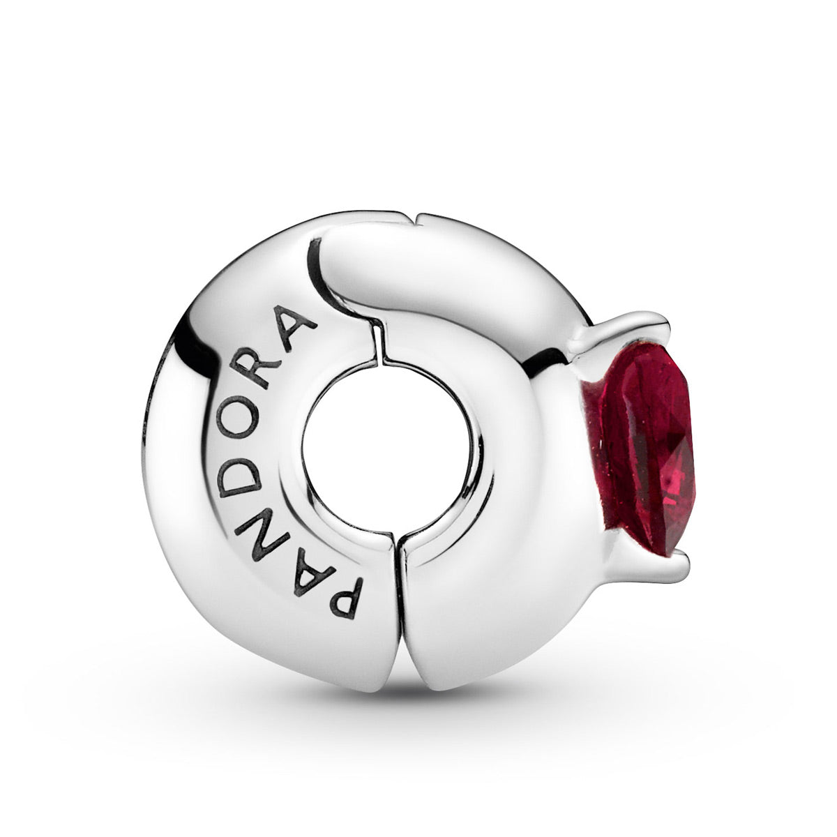 Pandora Red Heart Solitaire Clip Charm – Pancharmbracelets