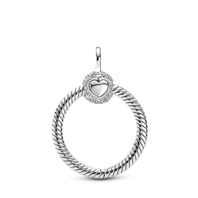 Pandora Moments Small Pavé O Pendant - Final Sale