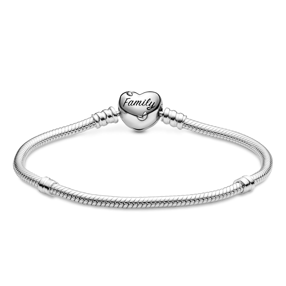 Pandora Moments Family Tree Heart Clasp Chain Bracelet – Pancharmbracelets
