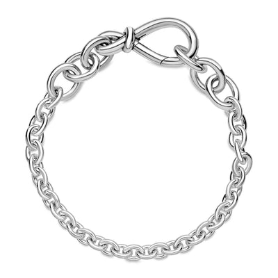 Pandora Chunky Infinity Knot Chain Bracelet