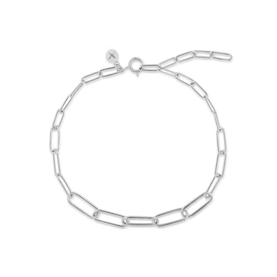 THEODORA | Graduated Paper Clip Bracelet