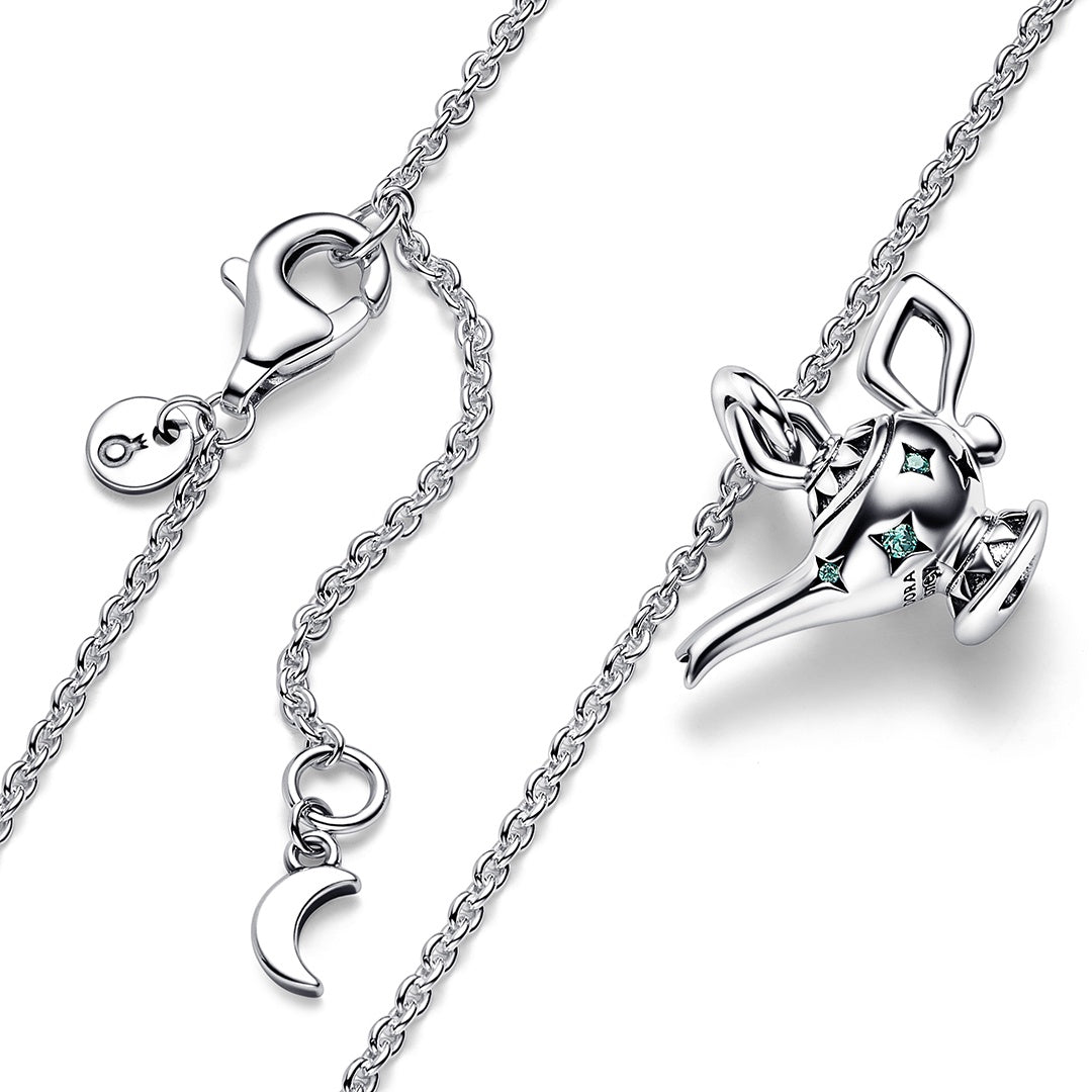 Pandora Disney Aladdin Magic Lamp Pendant Collier Necklace