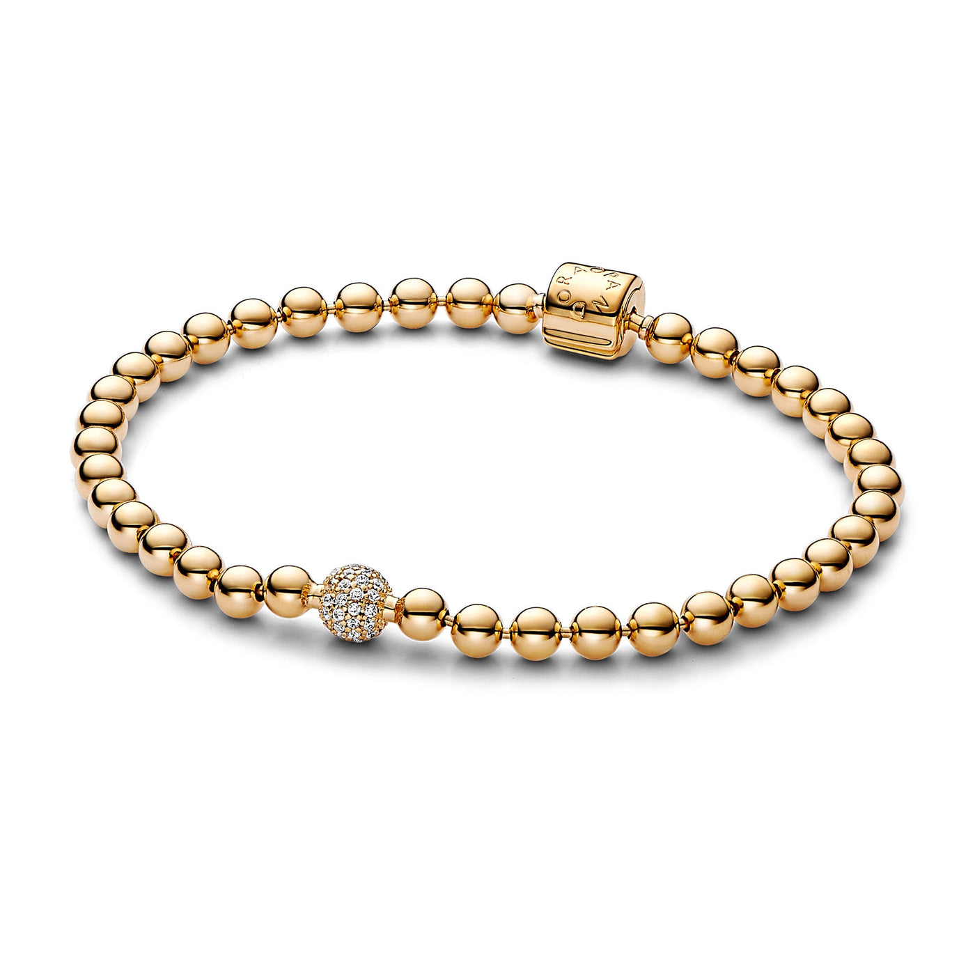 Beads & Pavé Bracelet