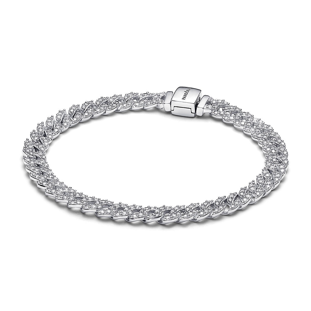 Pandora Timeless Pavé Chain Bracelet – Pancharmbracelets