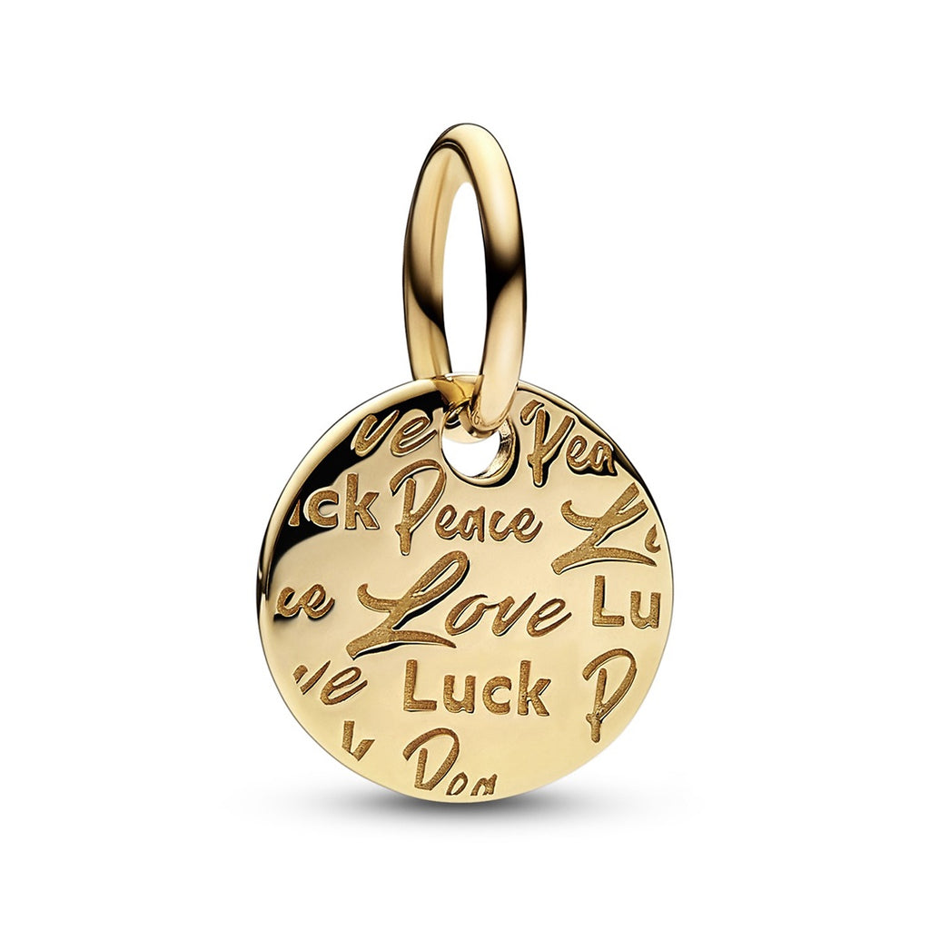 Pandora Peace, Love & Luck Dangle Charm - Final Sale
