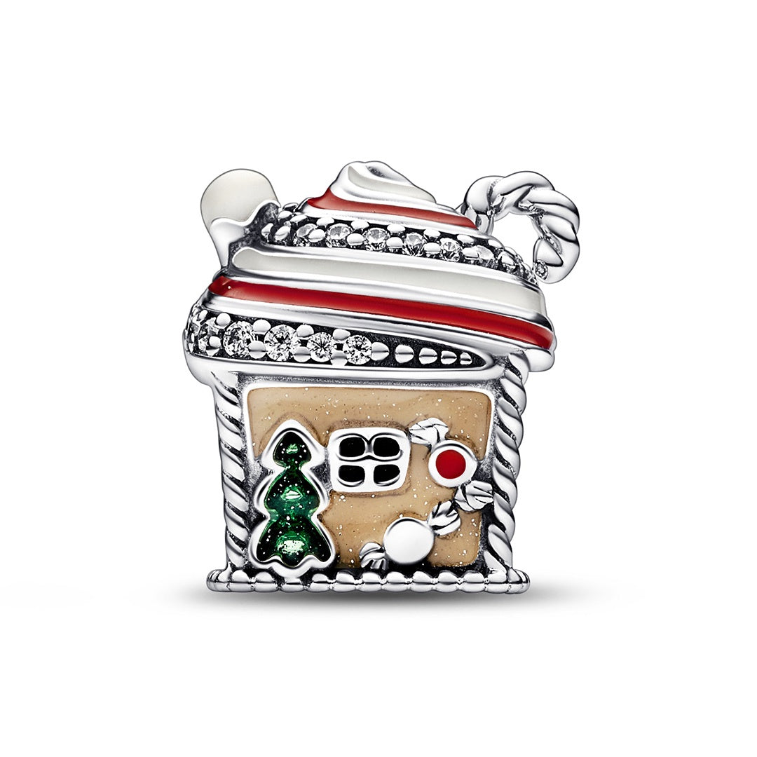 Pandora Festive Gingerbread House  Charm