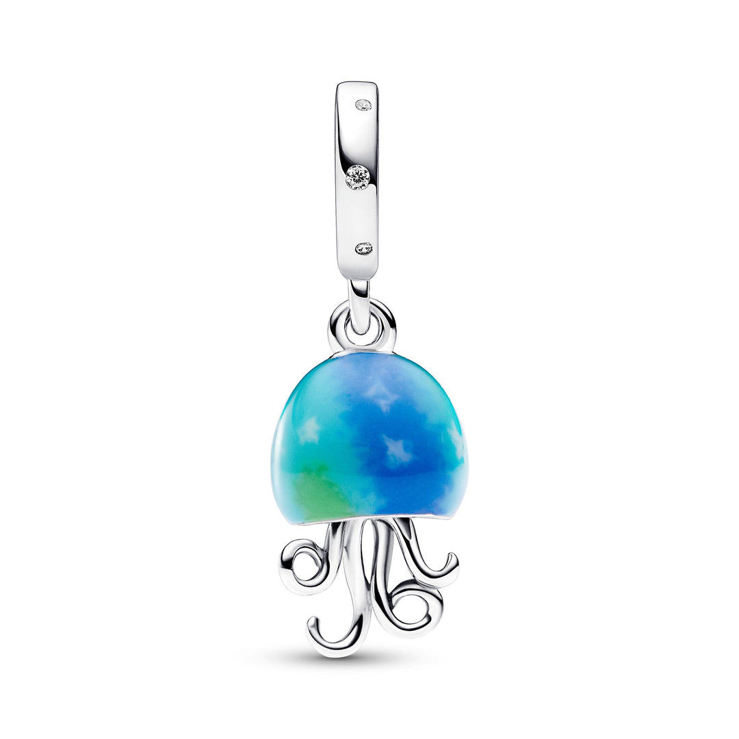果物 Charm_che Pandora Color-changing Jellyfish Dangle Charm