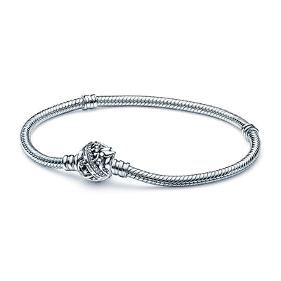 Disney Tinker Bell Clasp Pandora Moments Snake Chain Bracelet
