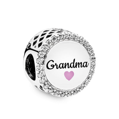 Pandora Grandma Button Charm