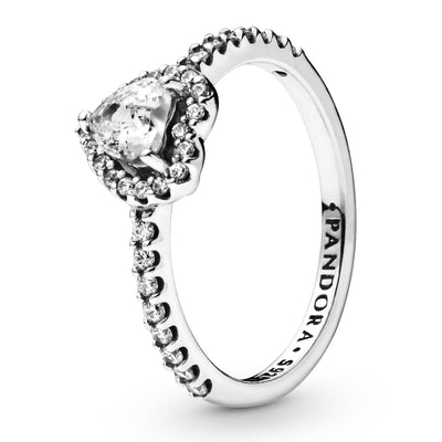 Pandora Elevated Heart Ring