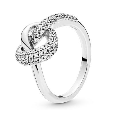 Pandora Knotted Heart Ring