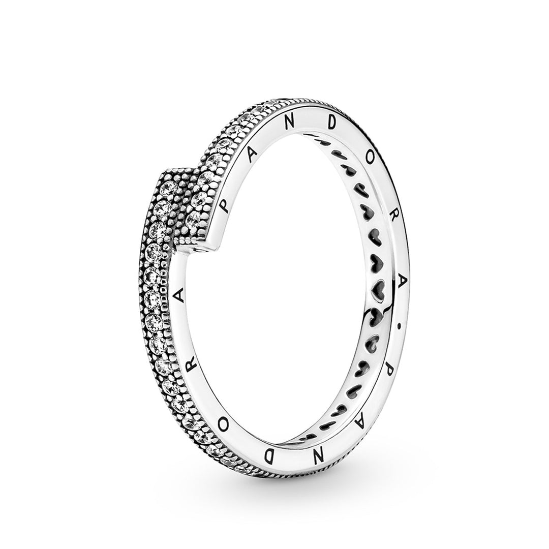 PANDORA メッシュバッグ ＆ 扇子 Pandora Sparkling Overlapping Ring – Pancharmbracelets