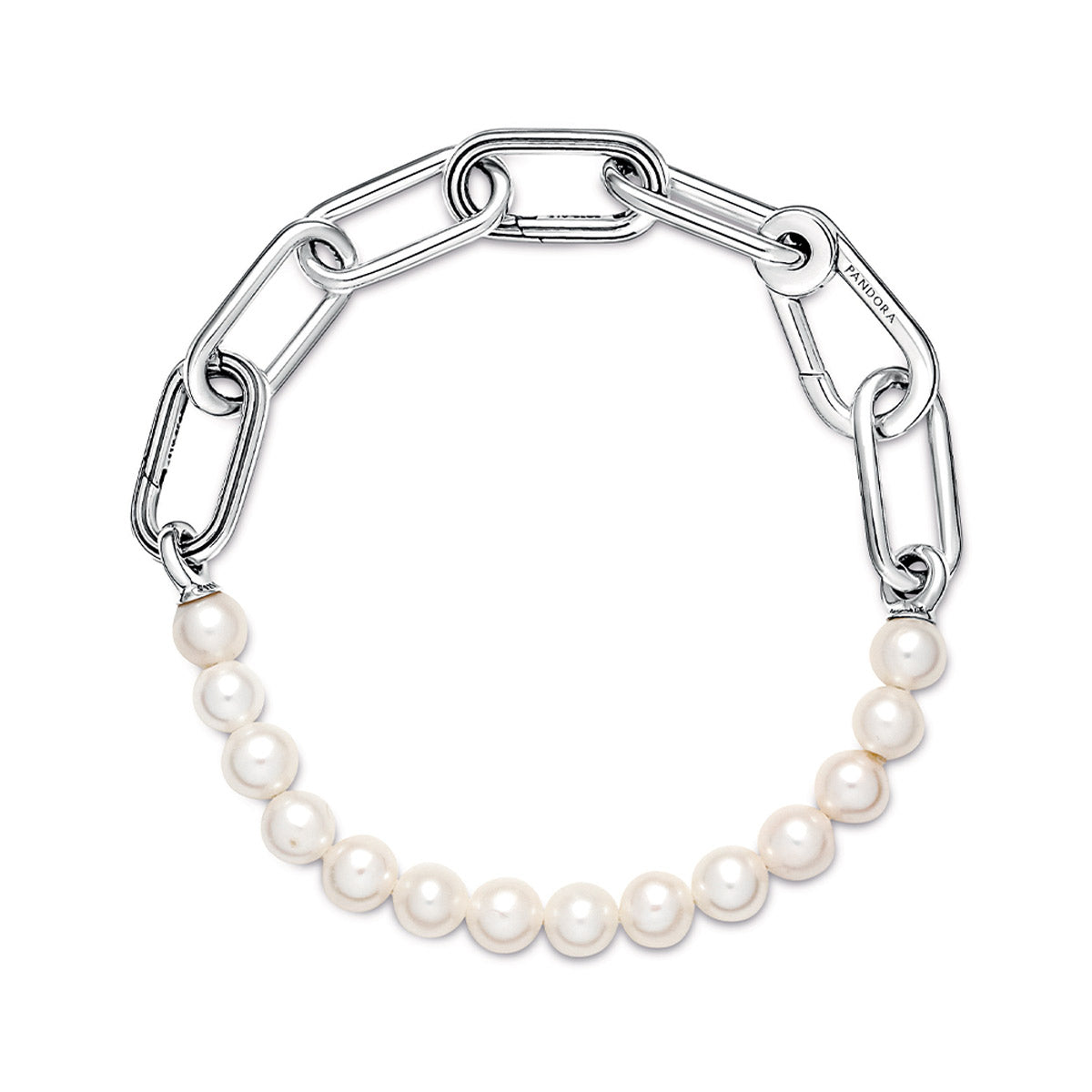 Pandora ME - Freshwater Cultured Pear Link Chain Bracelet