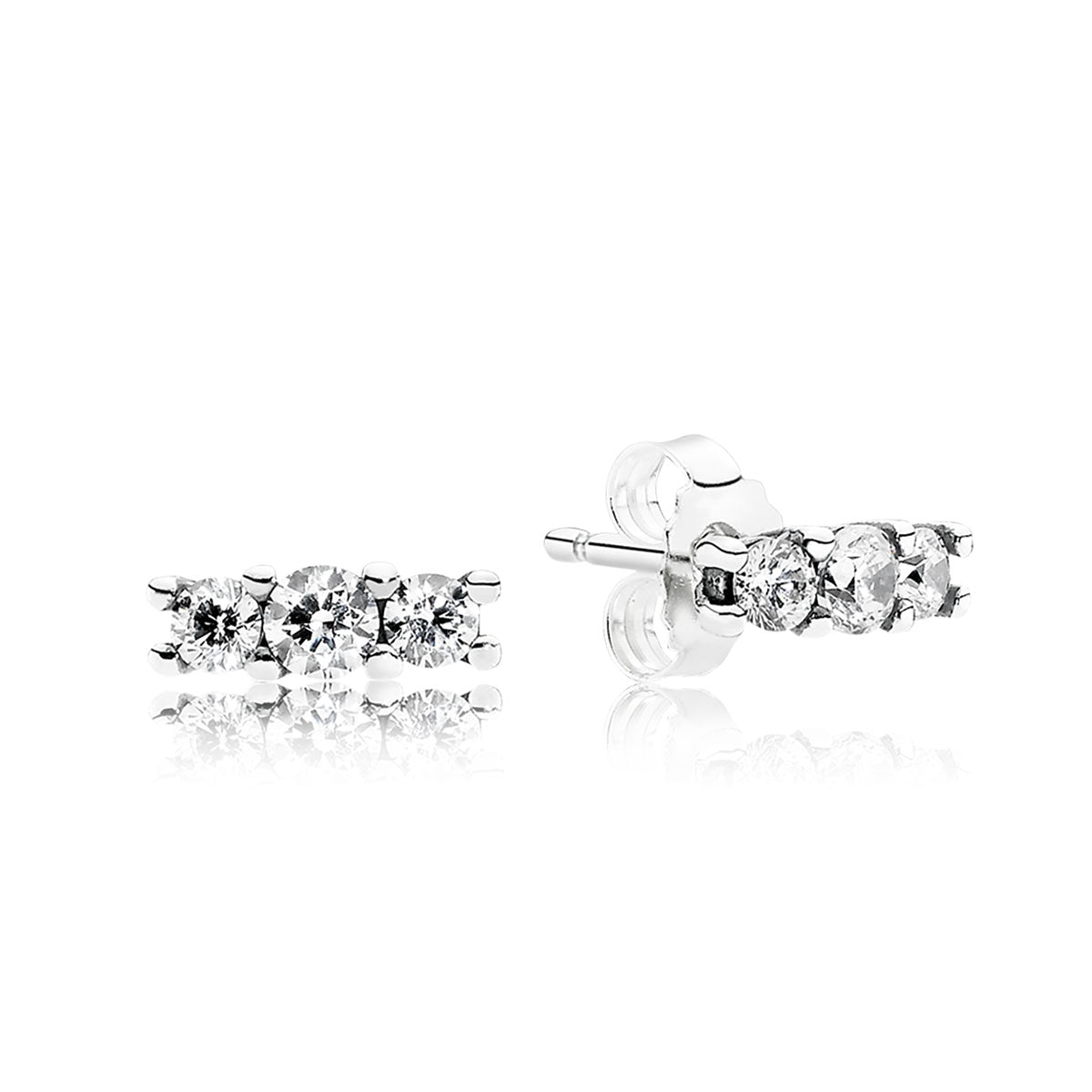 Pandora Sparkling Elegance with Clear CZ Earrings
