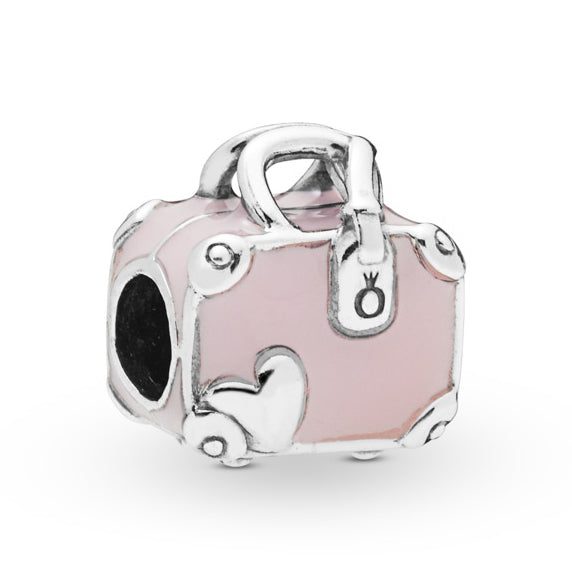 Pandora Pink Travel Bag Charm