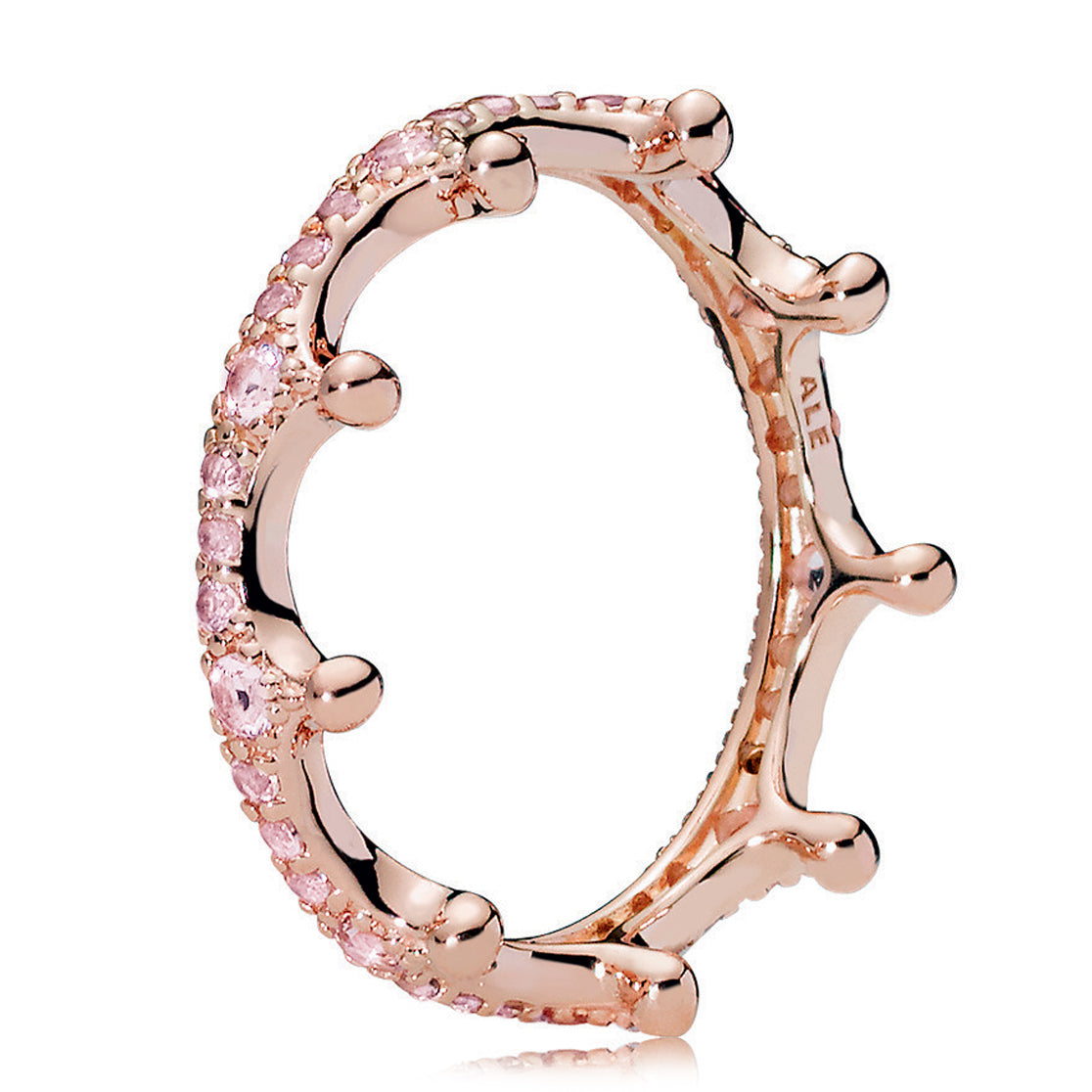 Pandora Pink Enchanted Crown Ring